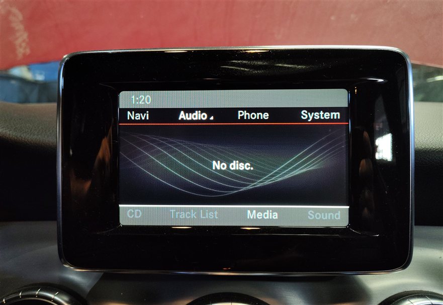 14-15 MERCEDES CLA CLASS (C117) GPS NAVIGATION MEDIA INFORMATION DISPLAY SCREEN