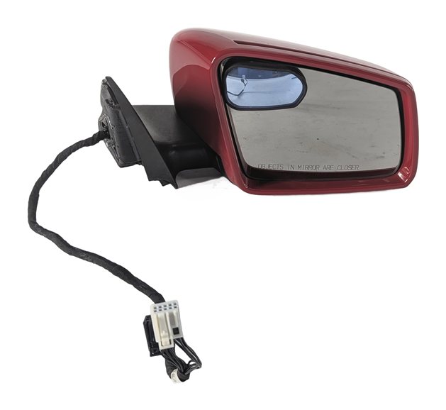 Thumbnail 3: 14-16 MERCEDES CLA250 C117 FRONT RIGHT PASSENGER DOOR MIRROR MEMORY P-FOLD (Red)