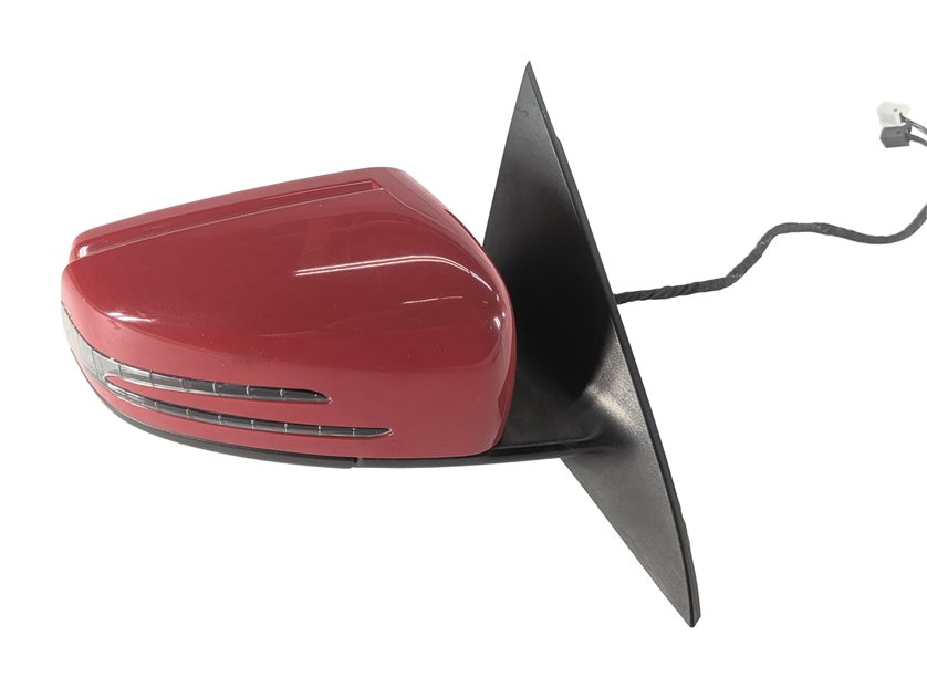 Thumbnail 6: 14-16 MERCEDES CLA250 C117 FRONT RIGHT PASSENGER DOOR MIRROR MEMORY P-FOLD (Red)