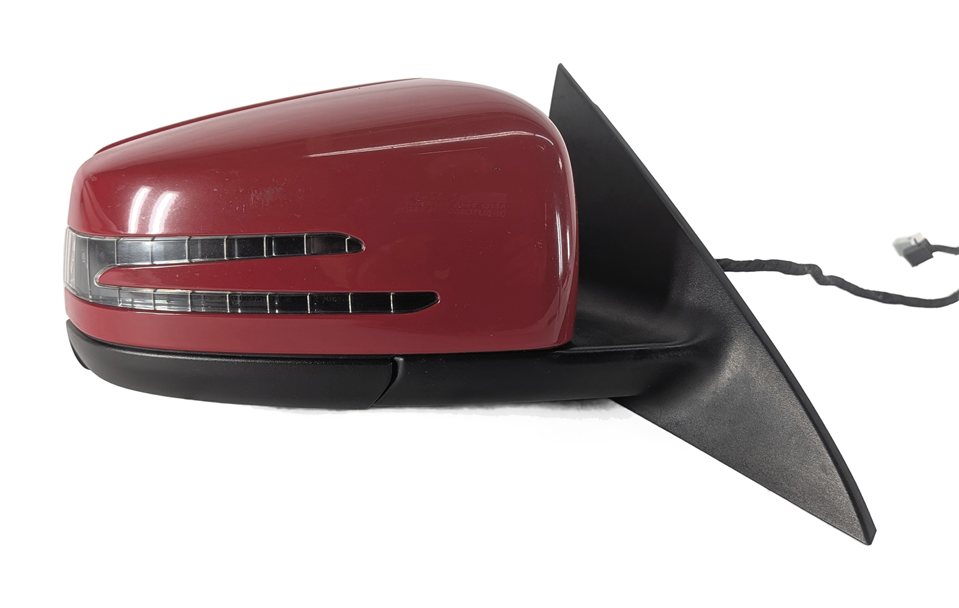 Thumbnail 7: 14-16 MERCEDES CLA250 C117 FRONT RIGHT PASSENGER DOOR MIRROR MEMORY P-FOLD (Red)