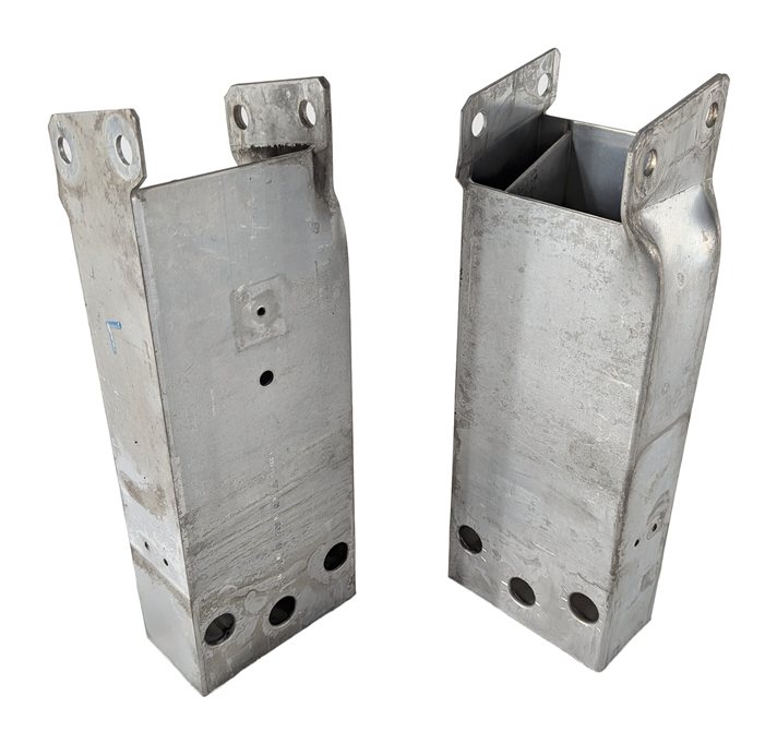 Thumbnail 4: 13-19 B250 CLA250 CLA45 (C117 W117 W246) FRONT BUMPER BAR MOUNT BRACKET SET/2