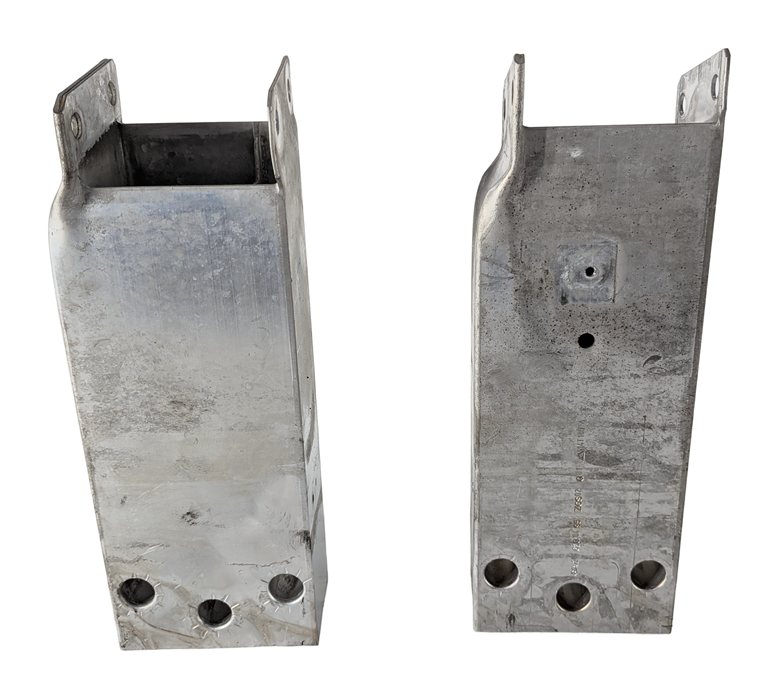 Thumbnail 5: 13-19 B250 CLA250 CLA45 (C117 W117 W246) FRONT BUMPER BAR MOUNT BRACKET SET/2