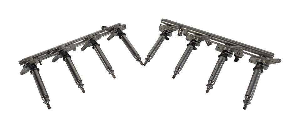 2013 MERCEDES CLS550 (W218) 4.6L (278.922) ENGINE FUEL RAIL w/INJECTORS SET/2