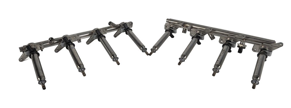 Thumbnail 2: 2013 MERCEDES CLS550 (W218) 4.6L (278.922) ENGINE FUEL RAIL w/INJECTORS SET/2