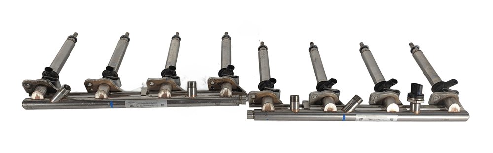 Thumbnail 5: 2013 MERCEDES CLS550 (W218) 4.6L (278.922) ENGINE FUEL RAIL w/INJECTORS SET/2