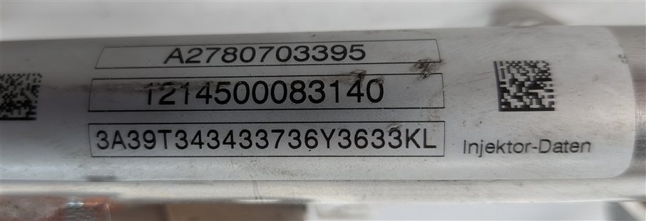 Thumbnail 6: 2013 MERCEDES CLS550 (W218) 4.6L (278.922) ENGINE FUEL RAIL w/INJECTORS SET/2