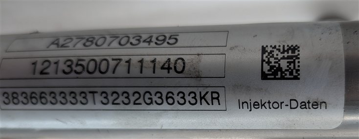 Thumbnail 7: 2013 MERCEDES CLS550 (W218) 4.6L (278.922) ENGINE FUEL RAIL w/INJECTORS SET/2