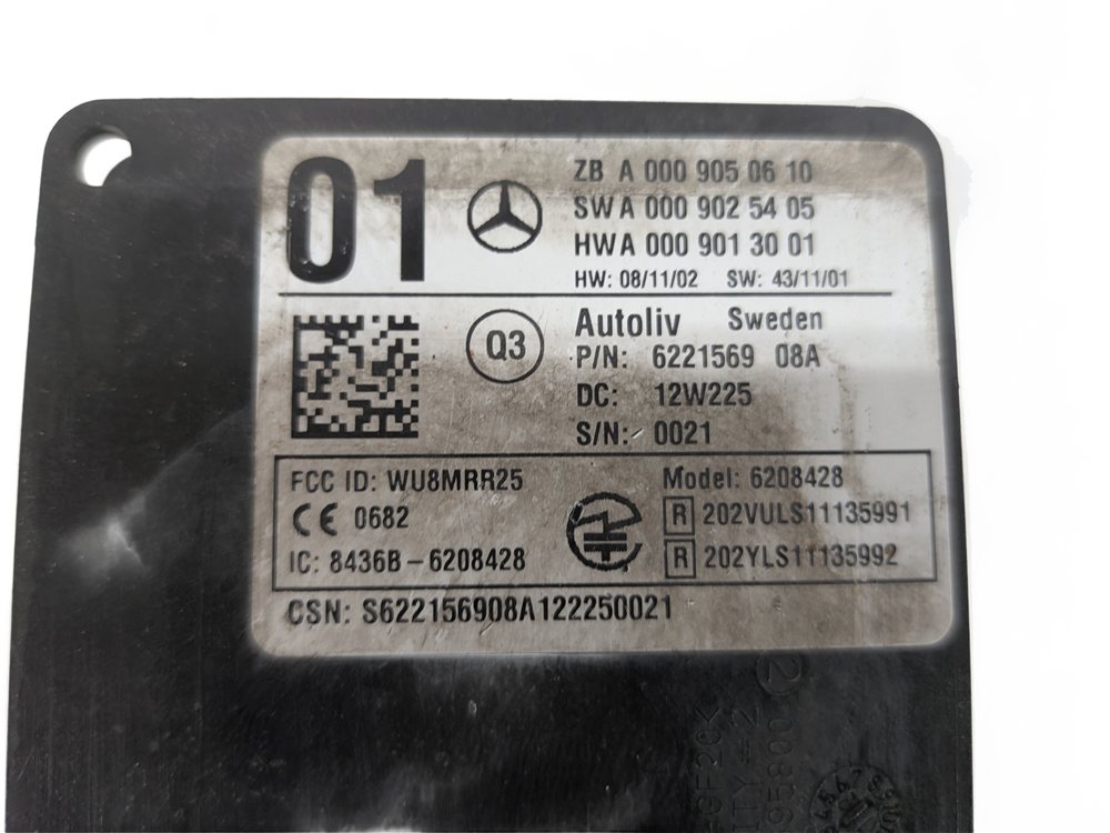 Thumbnail 5: 2013 MERCEDES CLS550 (W218) BLIND SPOT LANE CHANGE ASSIST RADAR SENSOR MODULE