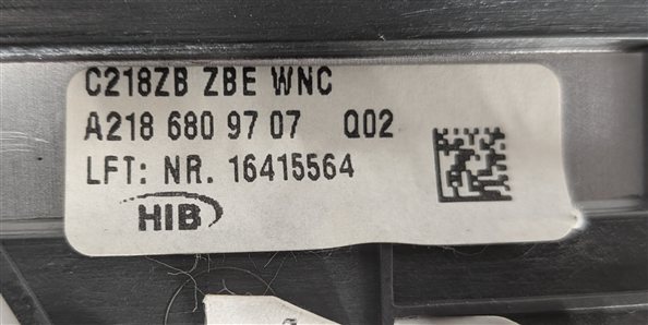 Thumbnail 5: 2013 MERCEDES CLS550 W218 CENTER CONSOLE RIDE HEIGHT SWITCH TRIM BEZEL (Walnut)