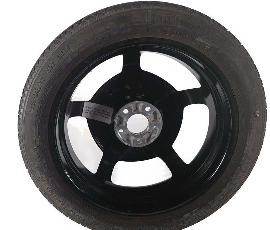 Thumbnail 4: 10-17 MERCEDES CLS550 CLS400 E550 (W218 W212) 18X4.5 COMPACT SPARE WHEEL RIM