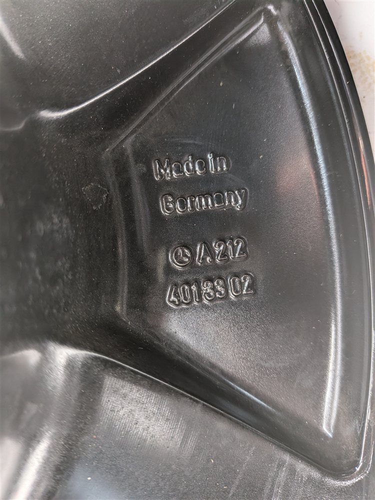 Thumbnail 5: 10-17 MERCEDES CLS550 CLS400 E550 (W218 W212) 18X4.5 COMPACT SPARE WHEEL RIM