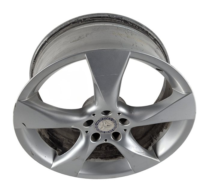 Thumbnail 2: 2012-2014 MERCEDES CLS550 (W218) FRONT 19X8.5 5 SPOKE PAINTED GRAY ALLOY WHEEL