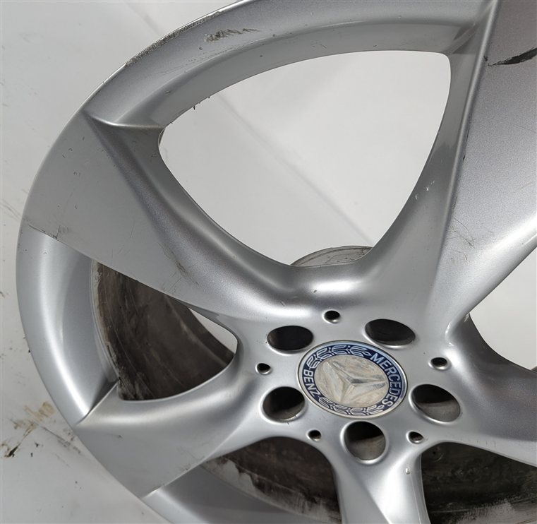 Thumbnail 7: 2012-2014 MERCEDES CLS550 (W218) FRONT 19X8.5 5 SPOKE PAINTED GRAY ALLOY WHEEL