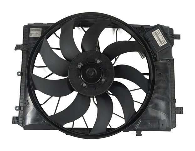 Thumbnail 2: 12-20 MERCEDES C E GLA S CLS SLK W204 W212 W231 W218 COOLING FAN MOTOR w/ MODULE