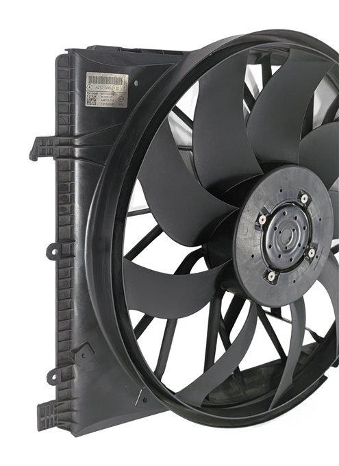 Thumbnail 3: 12-20 MERCEDES C E GLA S CLS SLK W204 W212 W231 W218 COOLING FAN MOTOR w/ MODULE