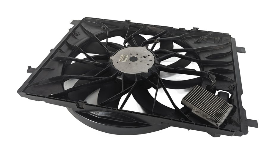 Thumbnail 5: 12-20 MERCEDES C E GLA S CLS SLK W204 W212 W231 W218 COOLING FAN MOTOR w/ MODULE
