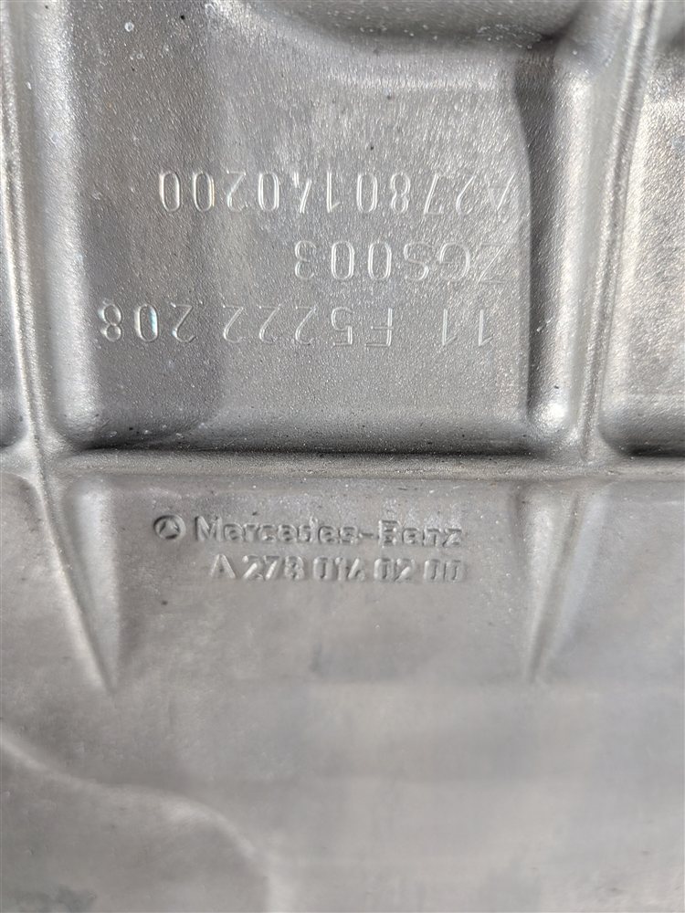 Thumbnail 6: 2012-2020 MERCEDES E550 GL450 GL550 ML550 SL550 CLS550 4.6L V8 UPPER OIL PAN