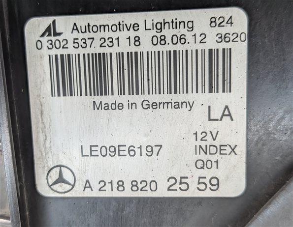 Thumbnail 11: 2012-2014 MERCEDES CLS550 CLS63 AMG CLS350 (W218) LEFT DRIVER LED HEADLIGHT