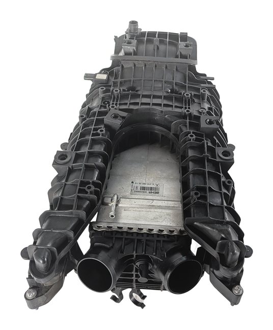 Thumbnail 3: 11-20 MERCEDES E GL ML S W212 W166 W221 X166 4.6L INTAKE MANIFOLD w/ INTERCOOLER