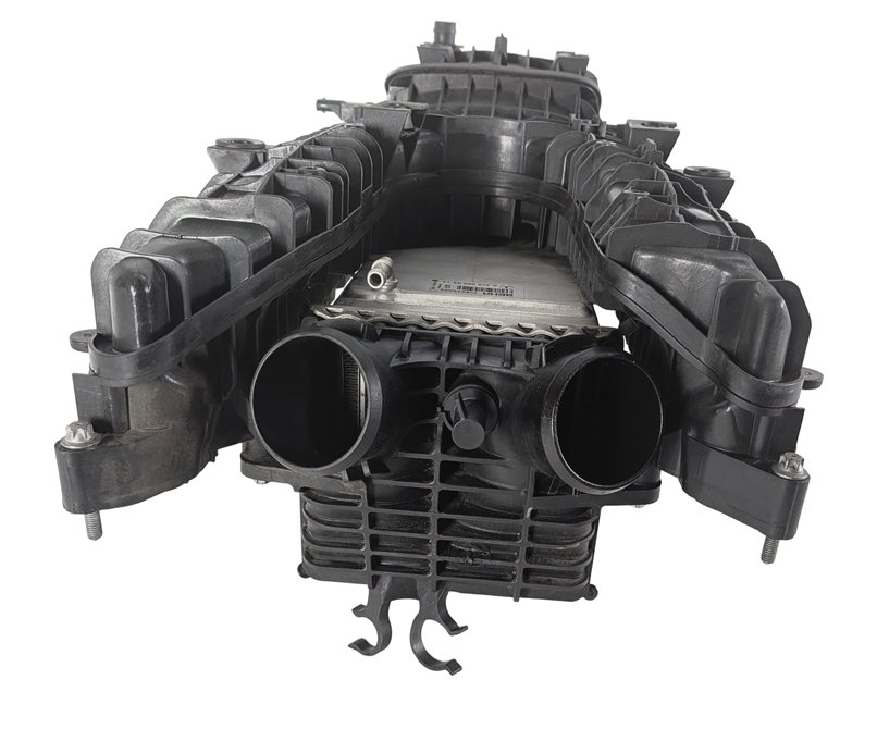 Thumbnail 4: 11-20 MERCEDES E GL ML S W212 W166 W221 X166 4.6L INTAKE MANIFOLD w/ INTERCOOLER