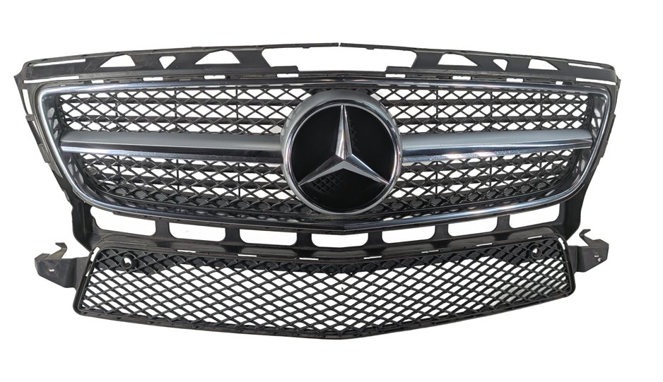 Thumbnail 10: 2012-2014 MERCEDES CLS550 (W218) FRONT UPPER RADIATOR GRILLE W/O ADAPTIVE CRUISE