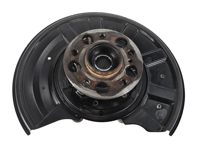 10-18 MERCEDES E350 CLS550 GLK350 W212 W218 REAR LEFT SPINDLE KNUCKLE HUB RWD
