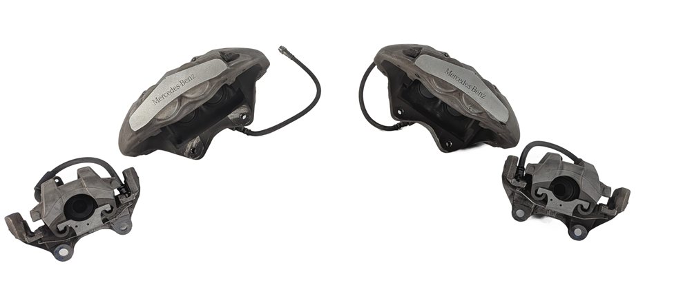 Thumbnail 3: 2012-2018 MERCEDES CLS550 (W218) FRONT/REAR LEFT/RIGHT DISC BRAKE CALIPER SET/4
