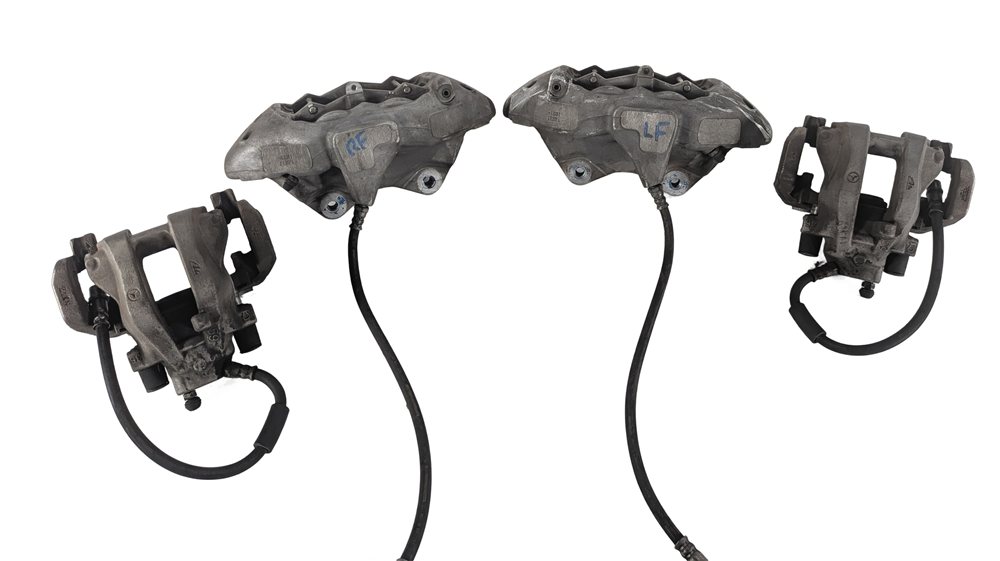 Thumbnail 4: 2012-2018 MERCEDES CLS550 (W218) FRONT/REAR LEFT/RIGHT DISC BRAKE CALIPER SET/4
