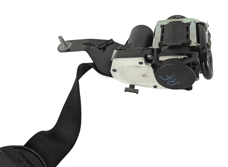 Thumbnail 2: 12-13 MERCEDES CLS550 (W218) FRONT RIGHT PASSENGER SEATBELT RETRACTOR (Black)