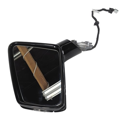 Thumbnail 2: 12-14 MERCEDES CLS350 CLS550 (W218) LEFT DRIVER DOOR MIRROR w/BLIND SPOT (Black)
