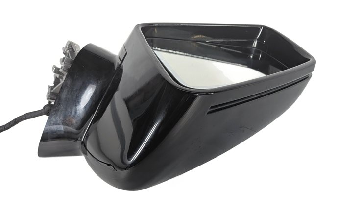 Thumbnail 4: 12-14 MERCEDES CLS350 CLS550 (W218) LEFT DRIVER DOOR MIRROR w/BLIND SPOT (Black)