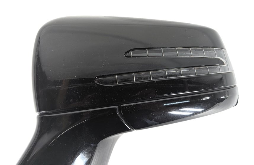 Thumbnail 7: 12-14 MERCEDES CLS350 CLS550 (W218) LEFT DRIVER DOOR MIRROR w/BLIND SPOT (Black)