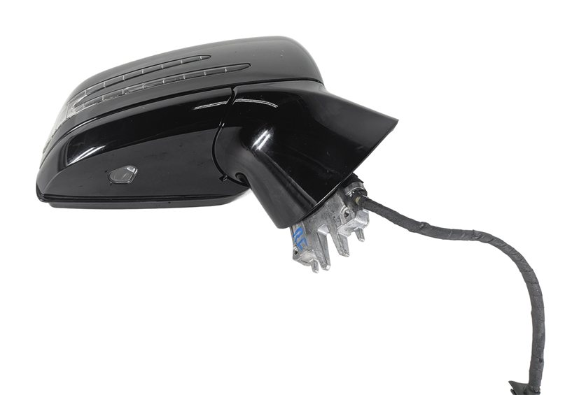 Thumbnail 5: 12-14 MERCEDES CLS550 (W218) RIGHT PASSENGER DOOR MIRROR w/BLIND SPOT (Black)