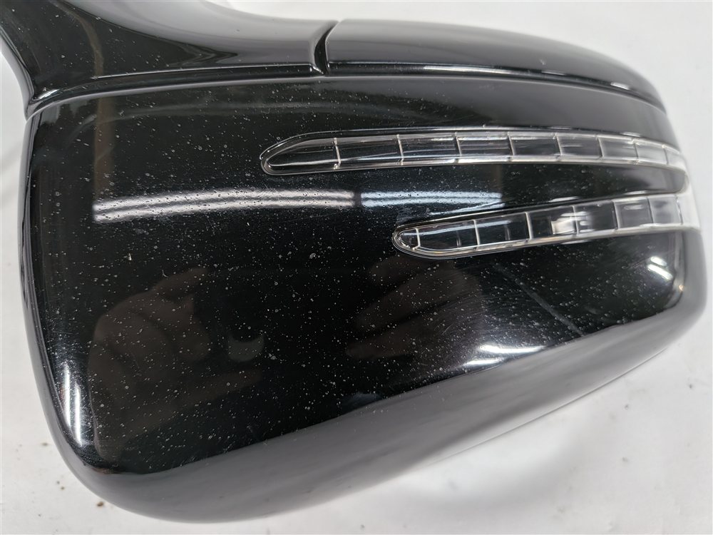 Thumbnail 9: 12-14 MERCEDES CLS550 (W218) RIGHT PASSENGER DOOR MIRROR w/BLIND SPOT (Black)