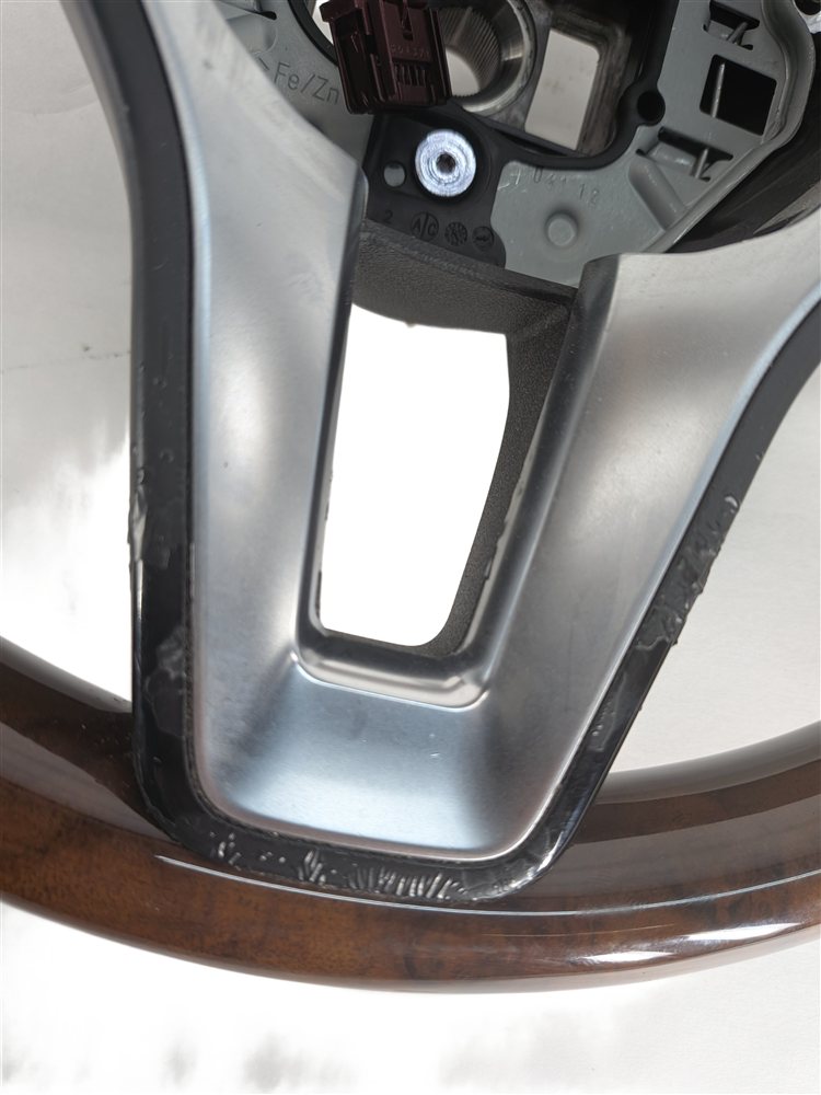 Thumbnail 11: 13-15 CLS E-CLASS (A207 C207 C218 W207 W212) 3-SPOKE STEERING WHEEL (Walnut)