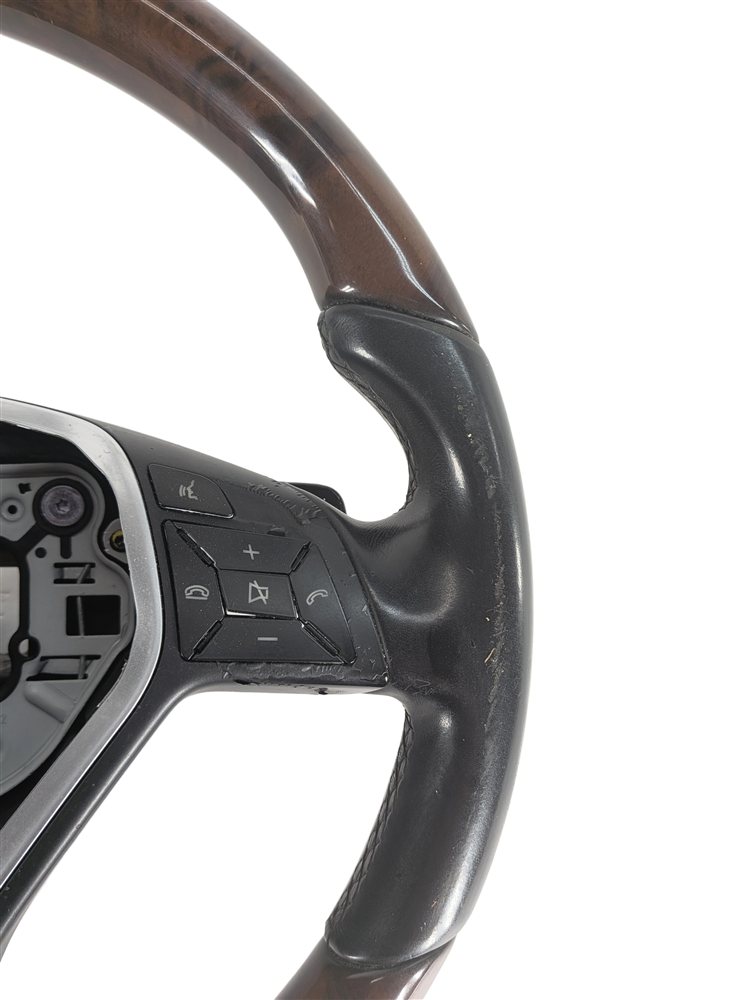 Thumbnail 8: 13-15 CLS E-CLASS (A207 C207 C218 W207 W212) 3-SPOKE STEERING WHEEL (Walnut)