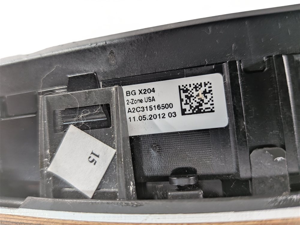 Thumbnail 9: 12-16 MERCEDES C250 C300 C350 CLS400 CLS550 (C204 W204 W218) TEMPERATURE CONTROL