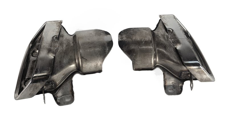 Thumbnail 5: 2012-2018 MERCEDES CLS550 (W218) EXHAUST TIP FINISHER CHROME LEFT/RIGHT SET/2