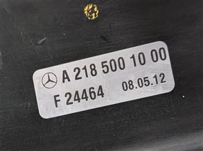 Thumbnail 6: 2012-2017 MERCEDES CLS550 (W218) WHEEL ARCH AUXILIARY RADIATOR COOLER w/AIR DUCT