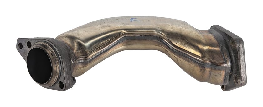 Thumbnail 2: 2013 MERCEDES CLS550 (W218) 4.6L 278.922 ENGINE RIGHT TURBOCHARGER EXHAUST PIPE