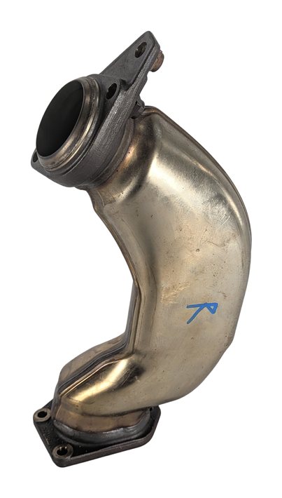 Thumbnail 3: 2013 MERCEDES CLS550 (W218) 4.6L 278.922 ENGINE RIGHT TURBOCHARGER EXHAUST PIPE