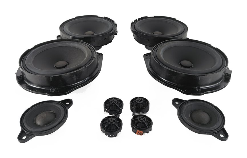 Thumbnail 2: 2013 MERCEDES CLS550 (W218) HARMAN KARDON LOGIC7 AUDIO SPEAKER SOUND SYSTEM SET