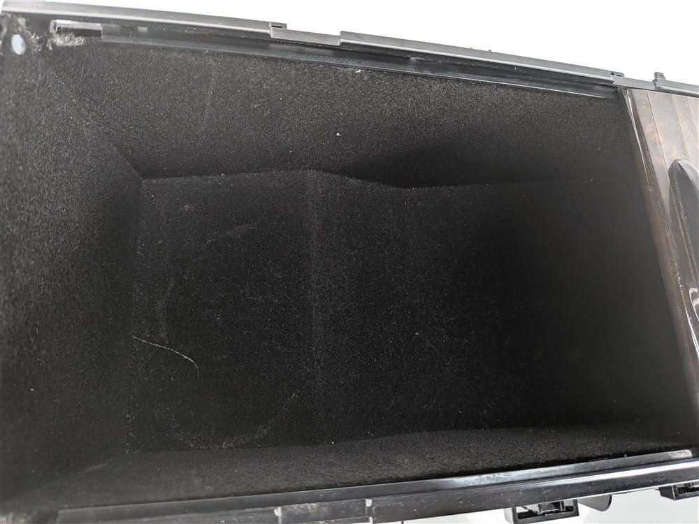 Thumbnail 5: 2013 MERCEDES CLS550 W218 REAR CENTER CONSOLE TRIM ROLLER STORAGE COVER (Walnut)