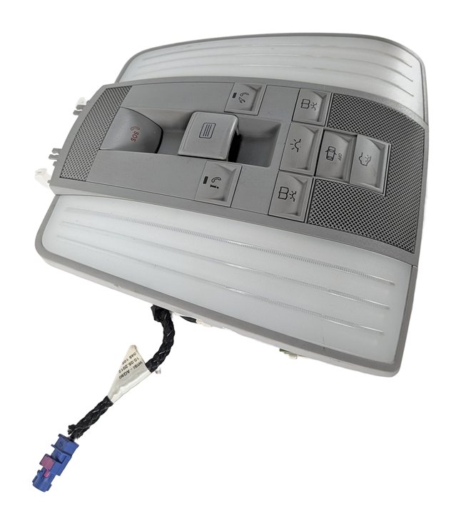 Thumbnail 3: 2013 MERCEDES CLS550 (W218) FRONT ROOF DOME MAP LIGHT LAMP w/SWITCHES (Gray)