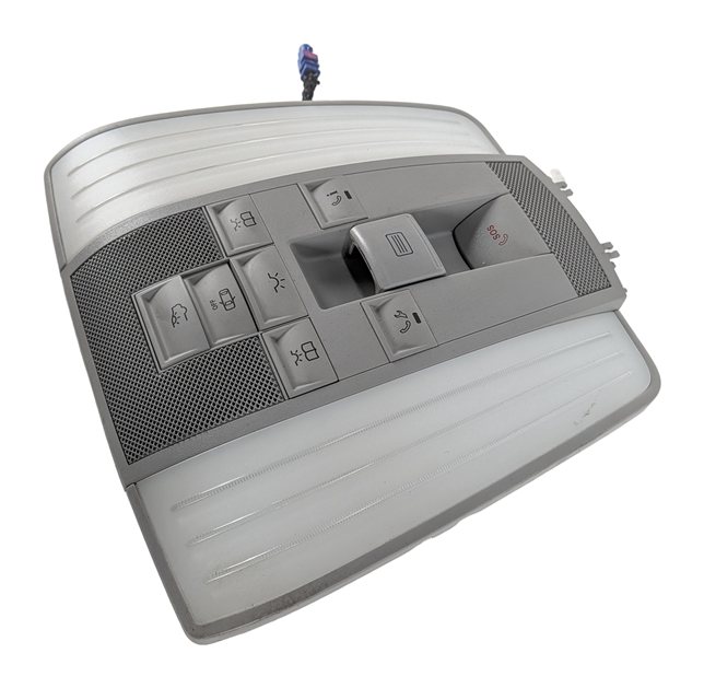 Thumbnail 4: 2013 MERCEDES CLS550 (W218) FRONT ROOF DOME MAP LIGHT LAMP w/SWITCHES (Gray)