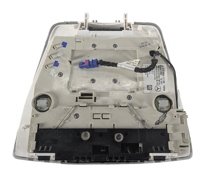 Thumbnail 5: 2013 MERCEDES CLS550 (W218) FRONT ROOF DOME MAP LIGHT LAMP w/SWITCHES (Gray)