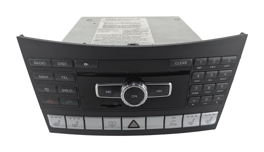 2013 MERCEDES CLS550 (W218) COMMAND AM FM RADIO CD CHANGER HEAD UNIT RECEIVER