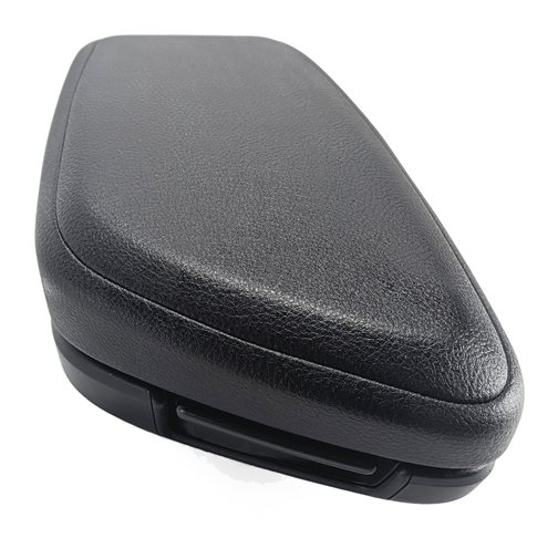 Thumbnail 2: 2016-2019 BMW X1 F48 FRONT CENTER CONSOLE STORAGE COMPARTMENT ARMREST (Black)