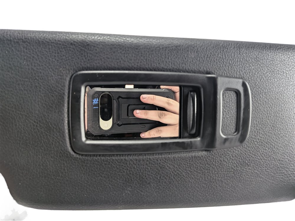 Thumbnail 5: 2016-2022 BMW X1 F48 FRONT RIGHT PASSENGER SUN VISOR SHADE w/MIRROR (Black)