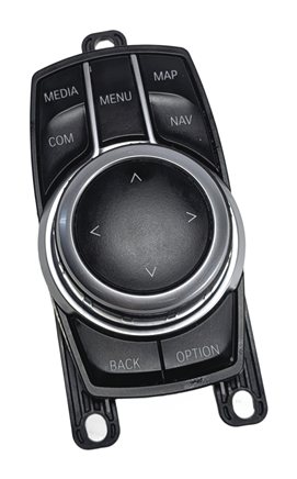 Thumbnail 2: 18-22 BMW X1 X2 F48 F39 iDRIVE MULTIMEDIA MEDIA MMI CONTROL KNOB DIAL MODULE